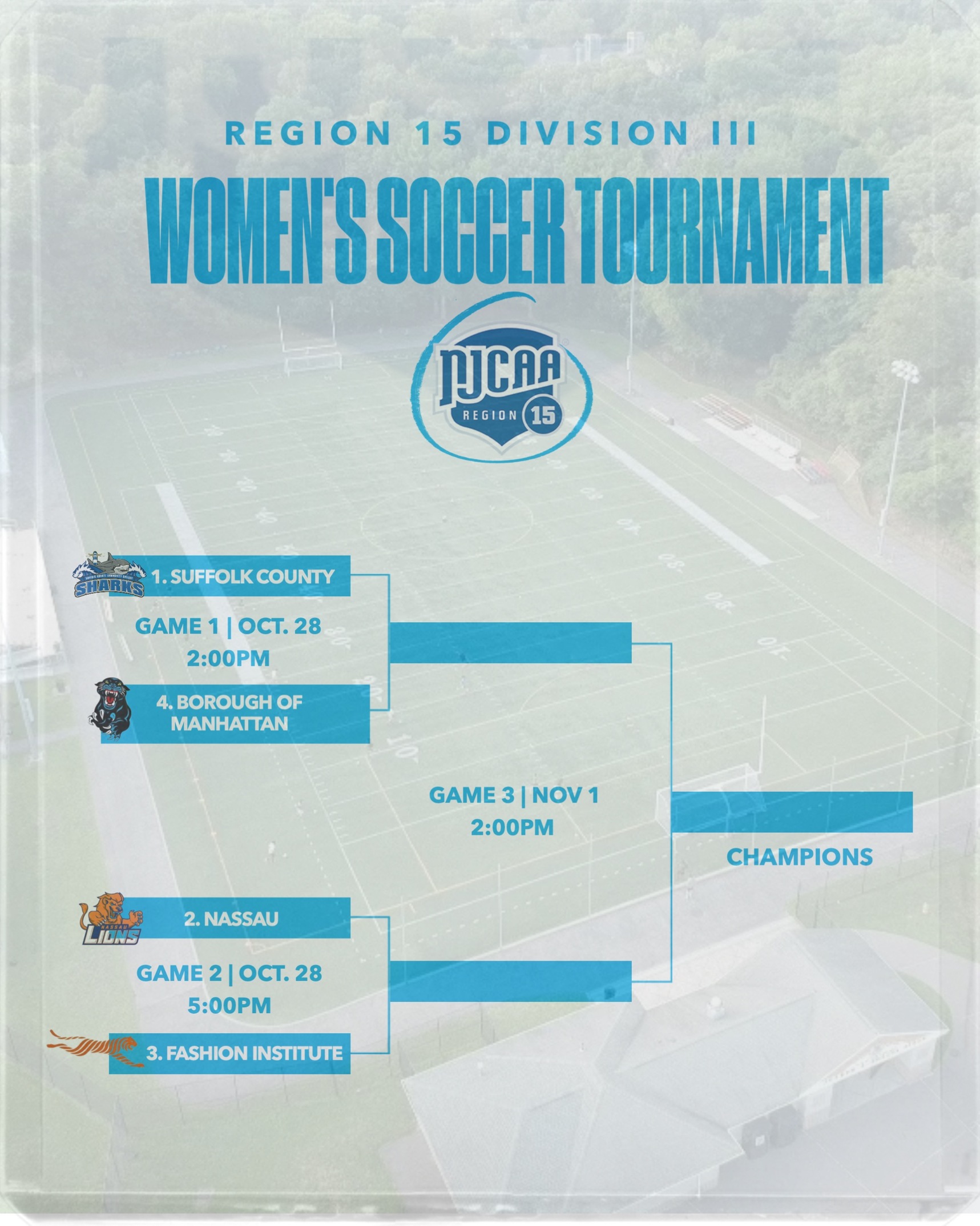 Region 15 Women's Soccer Postseason Will Start on Tuesday