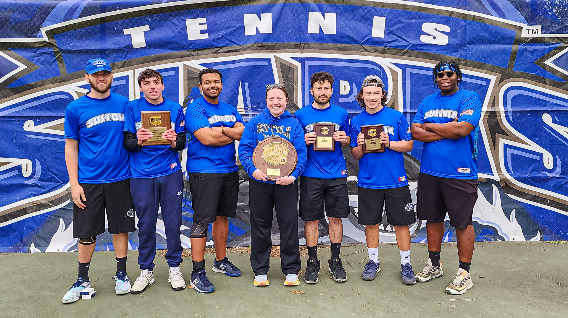 Suffolk C.C. Men's Tennis Takes 2023 Region XV Title