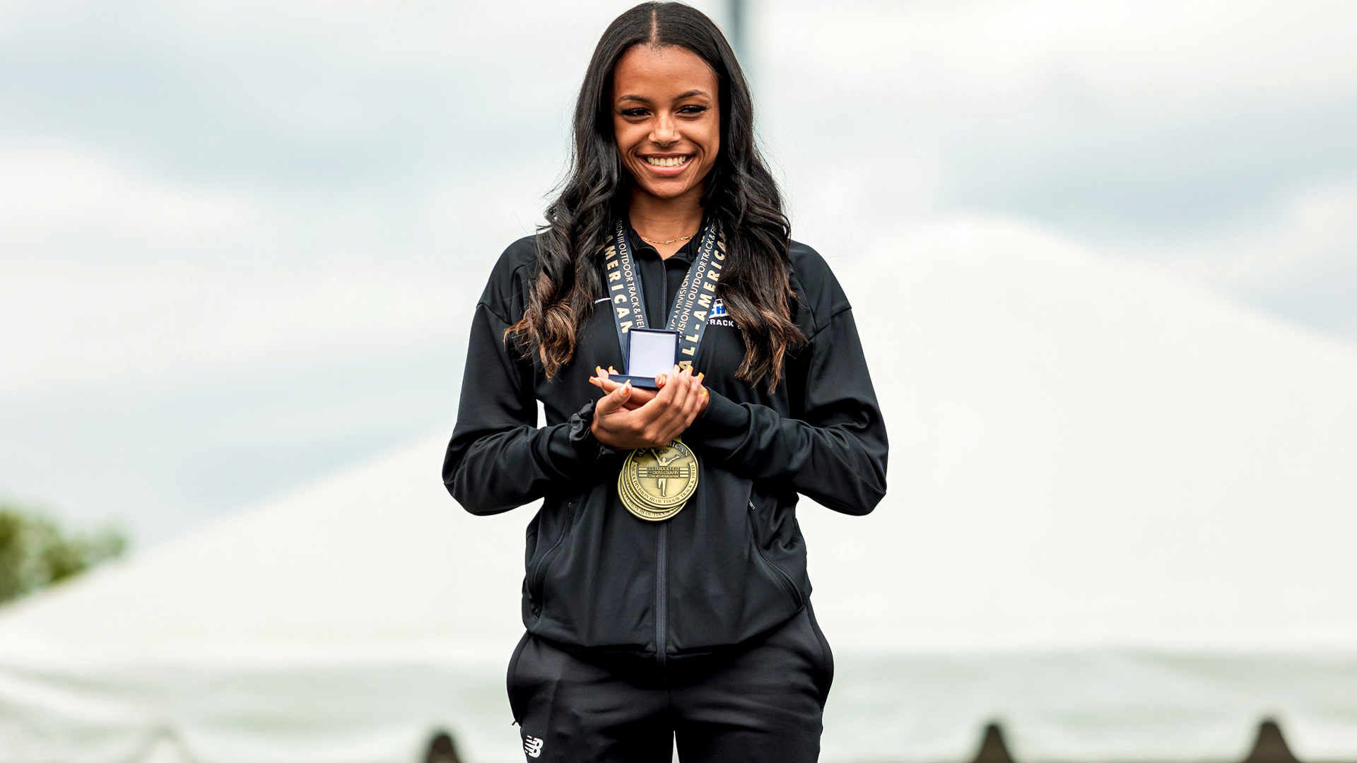 Suffolk&rsquo;s Kayla Coq Wins 2024 NJCAA Division III Women&rsquo;s Long Jump National Championship