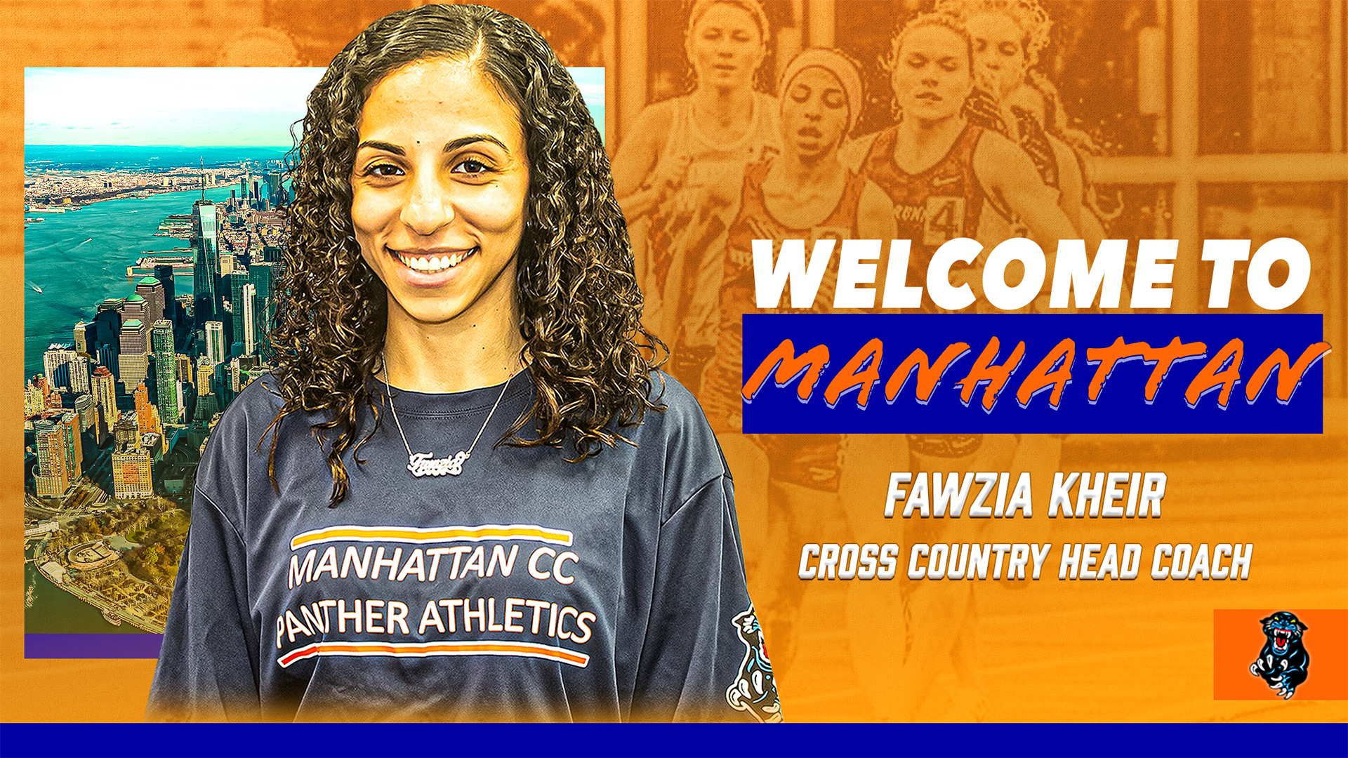 Fawzia Kheir Named Second Head Coach Of BMCC&rsquo;s Men's and Women's Cross Country Program