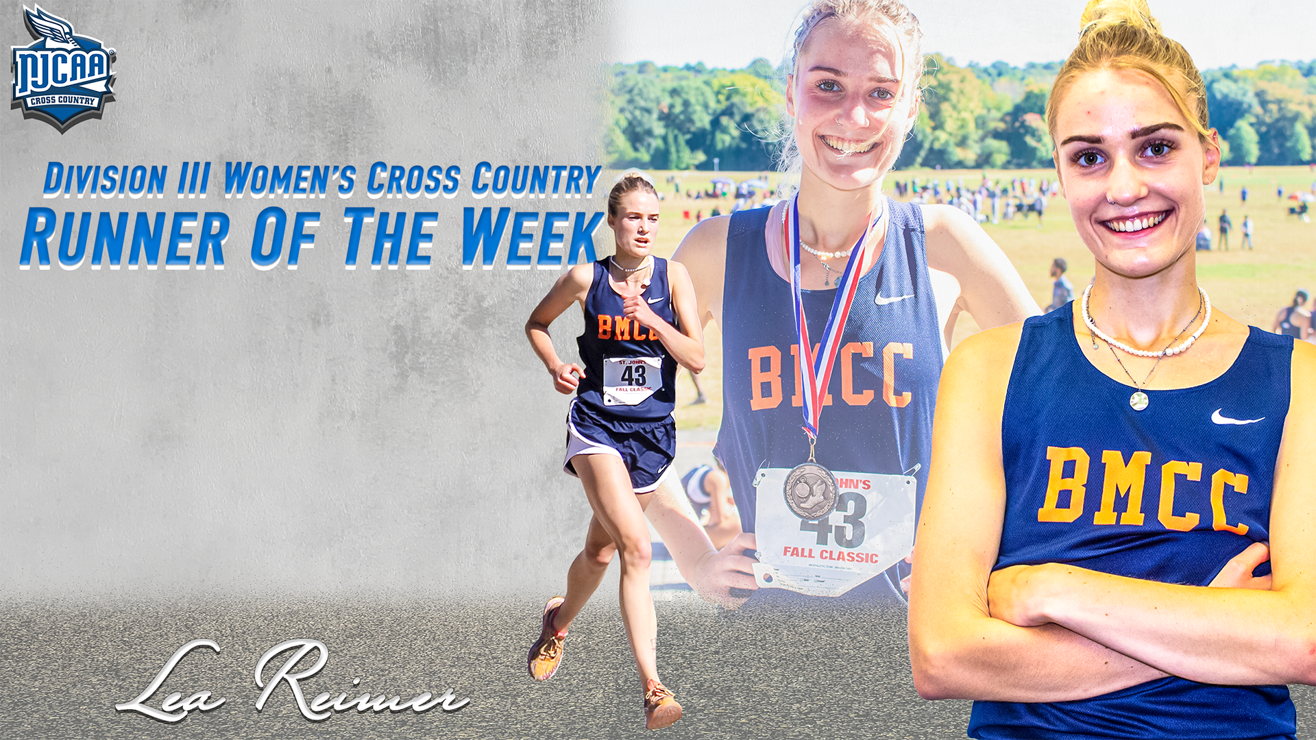 Reimer Receives Second Career NJCAA Div. III Women&rsquo;s Cross Country Runner Of Week Honor